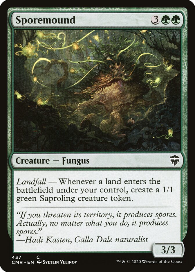 Sporemound, Commander Legends · 437