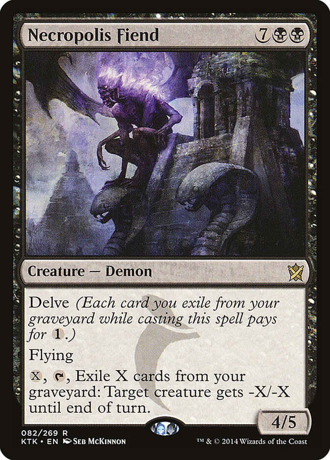 Necropolis Fiend, Khans of Tarkir · 082/269