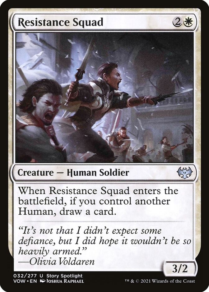 Resistance Squad, Innistrad: Crimson Vow · 032/277