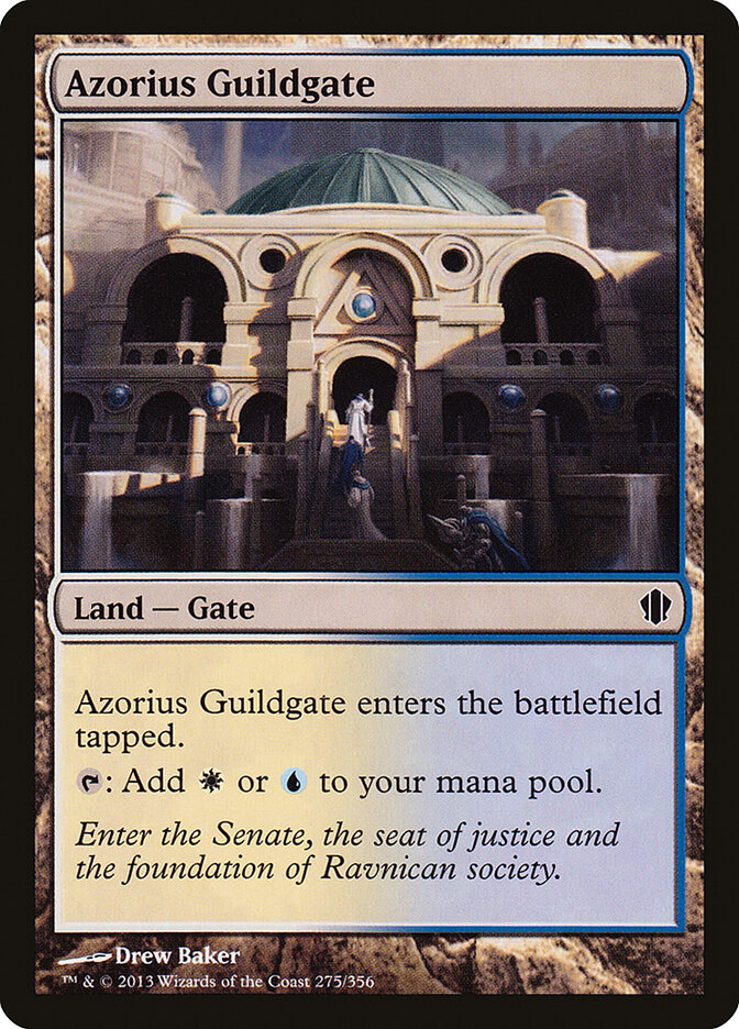 Azorius Guildgate, Commander 2013 · 275/356