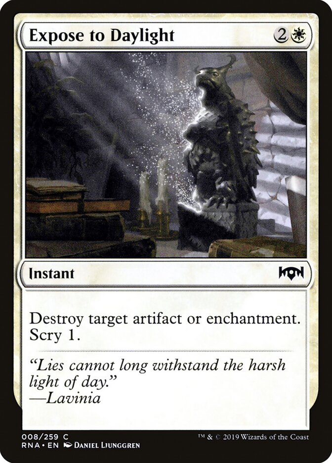 Expose to Daylight, Ravnica Allegiance · 008/259