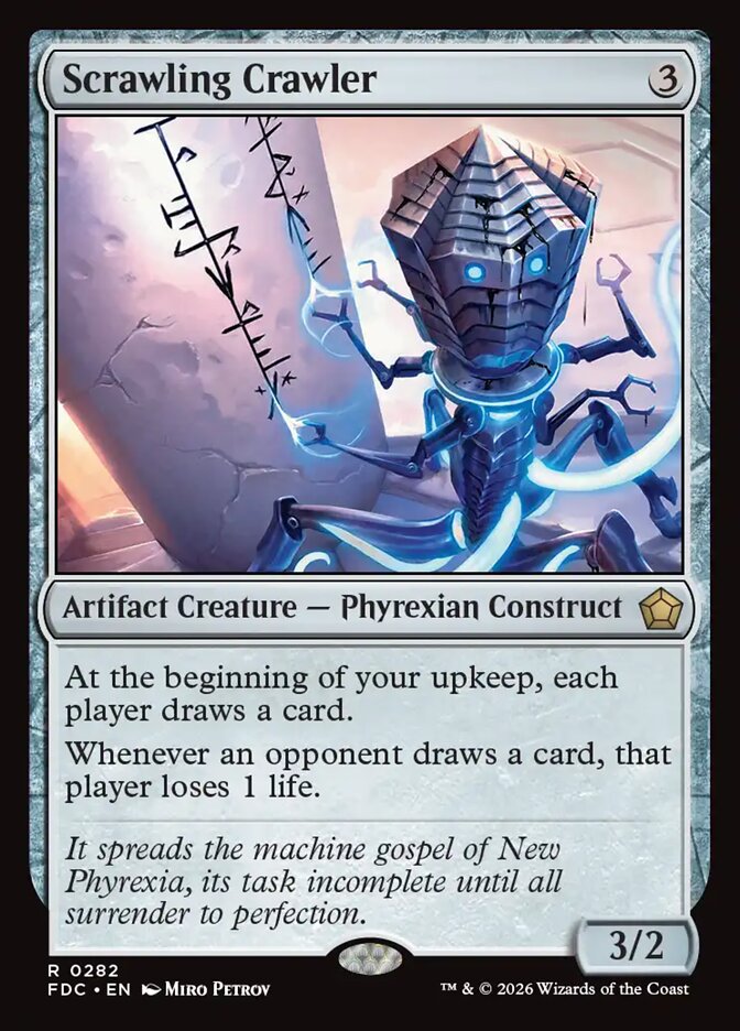 Scrawling Crawler, Foundations Commander · 0282