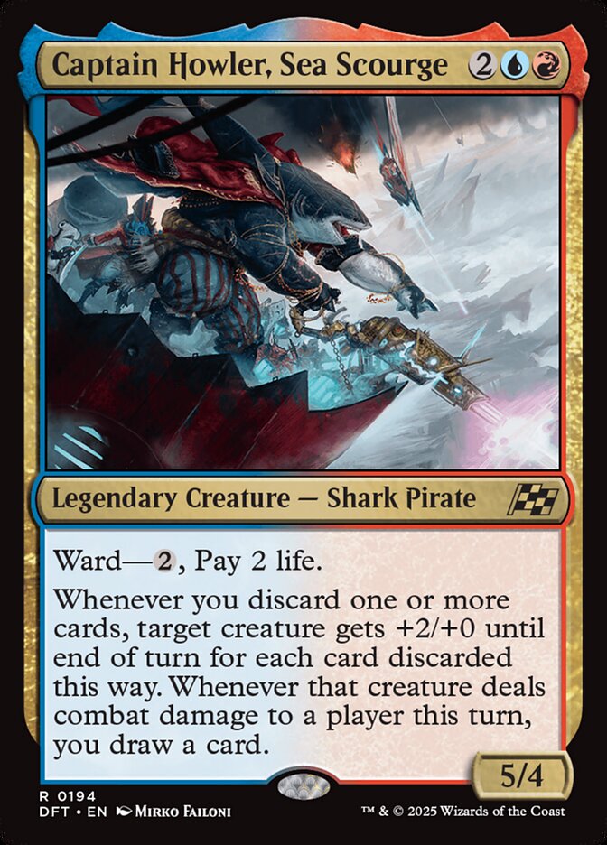Captain Howler, Sea Scourge, Aetherdrift · 0194