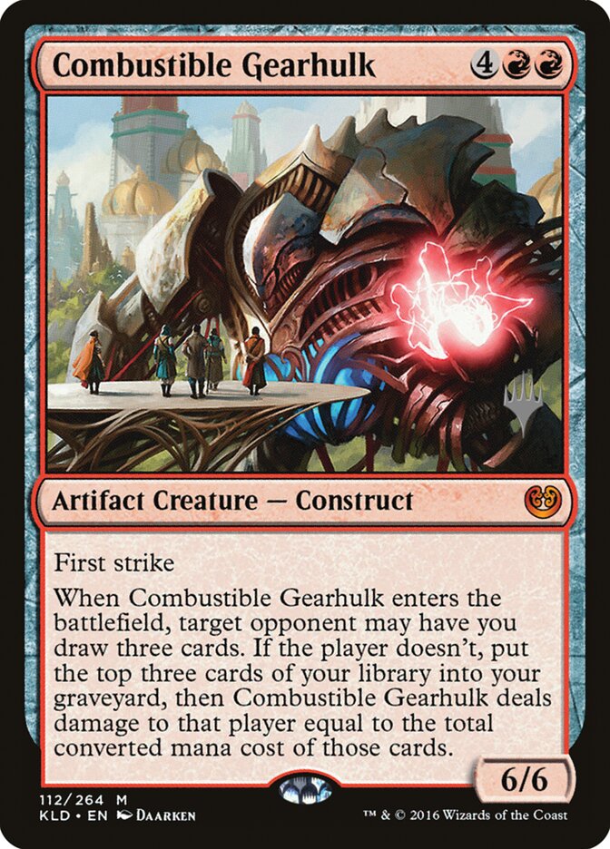 Combustible Gearhulk, Kaladesh Promos · 112/264