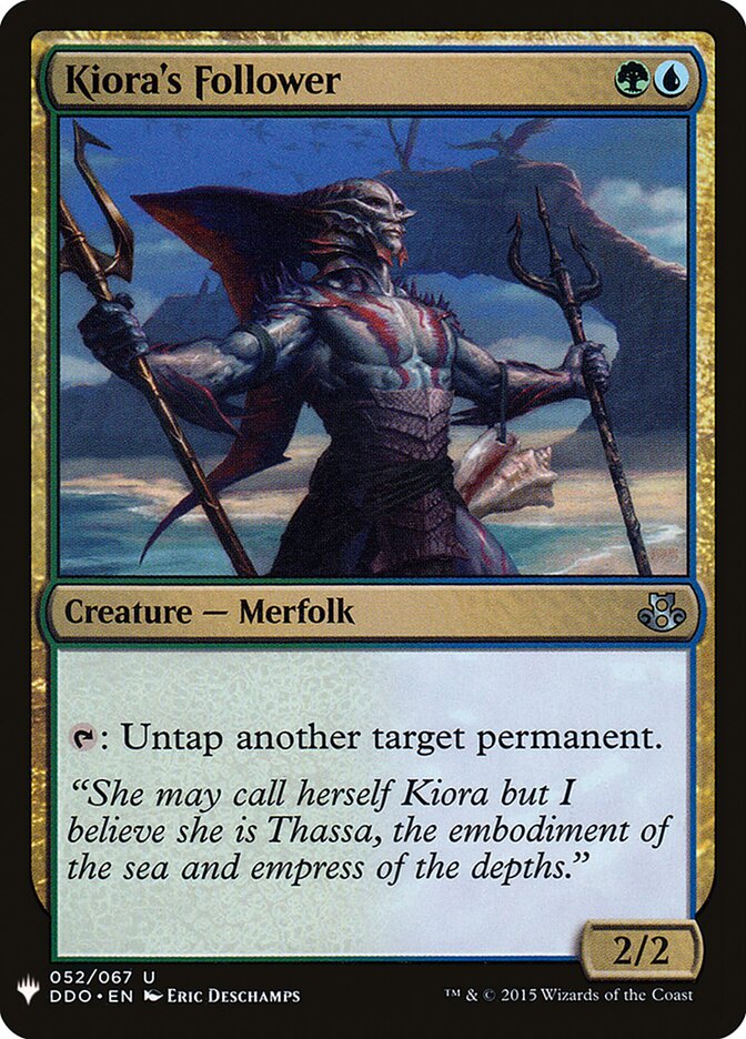 Kiora's Follower, The List · ddo-52