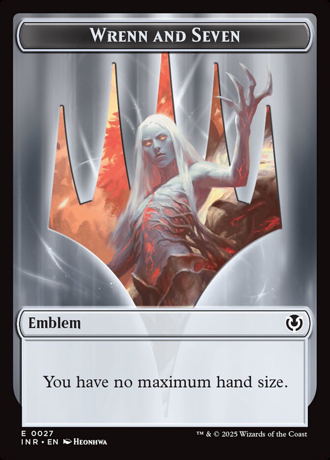 Wrenn and Seven Emblem, Innistrad Remastered Tokens · 0027