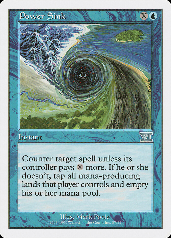 Power Sink, Classic Sixth Edition · 87/350