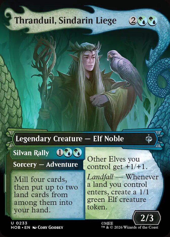 Thranduil, Sindarin Liege // Silvan Rally, The Hobbit · 0233