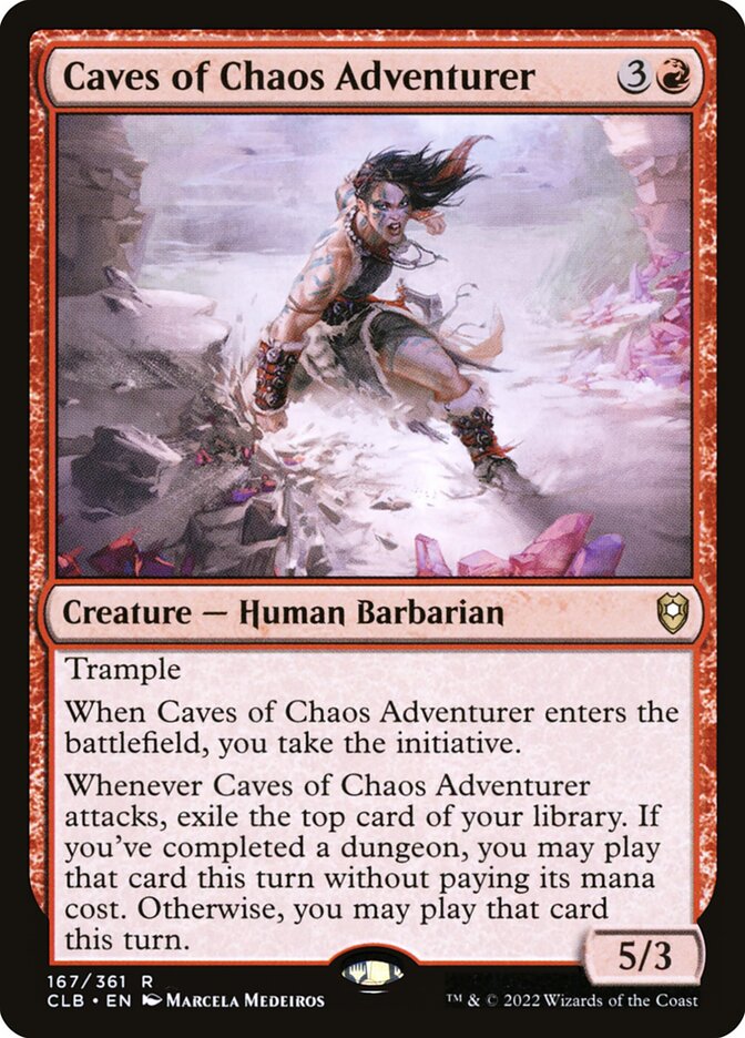 Caves of Chaos Adventurer, Commander Legends: Battle for Baldur's Gate · 167/361