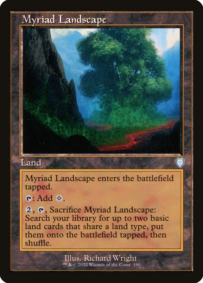 Myriad Landscape, The Brothers' War Commander · 190