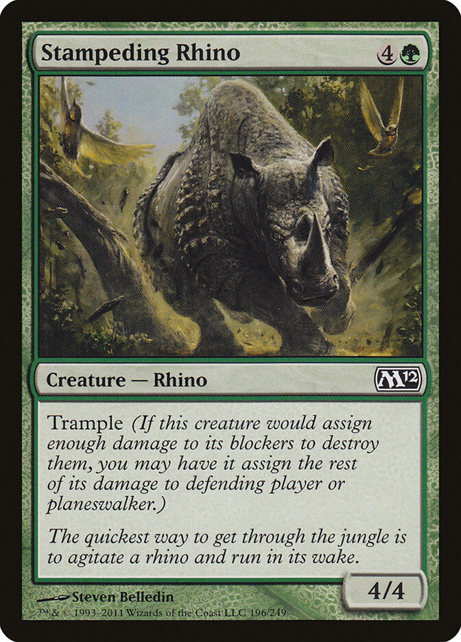 Stampeding Rhino, Magic 2012 · 196/249