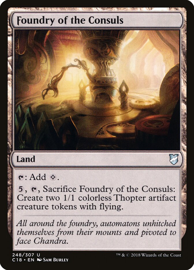 Foundry of the Consuls, Commander 2018 · 248/307