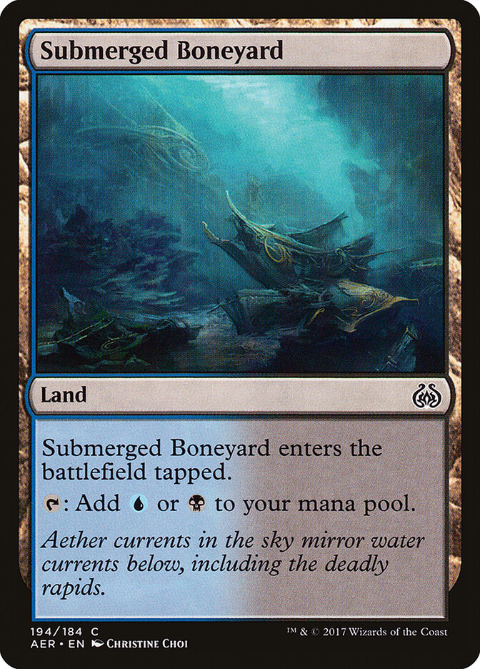 Submerged Boneyard, Aether Revolt · 194