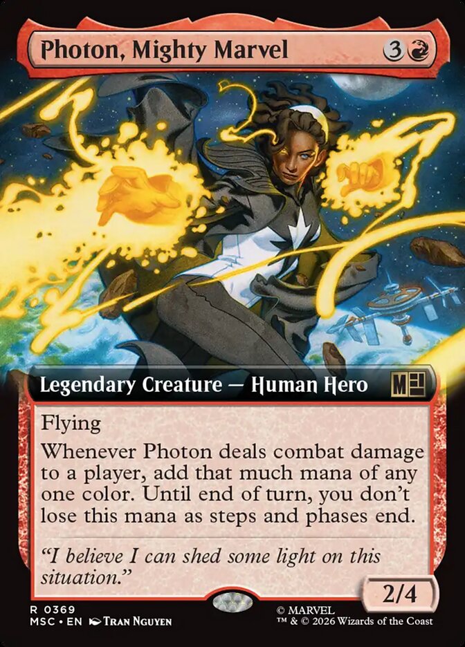 Photon, Mighty Marvel, Marvel Super Heroes Commander · 0369