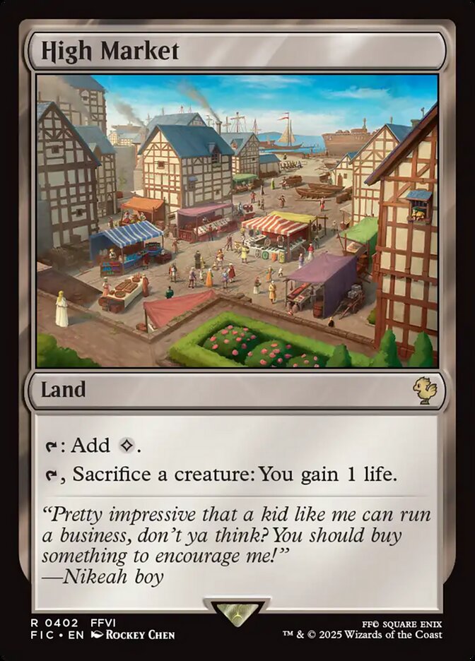 High Market, Final Fantasy Commander · 0402