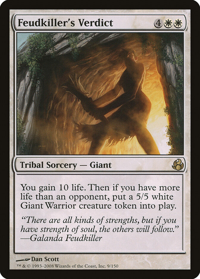 Feudkiller's Verdict, Morningtide · 9/150