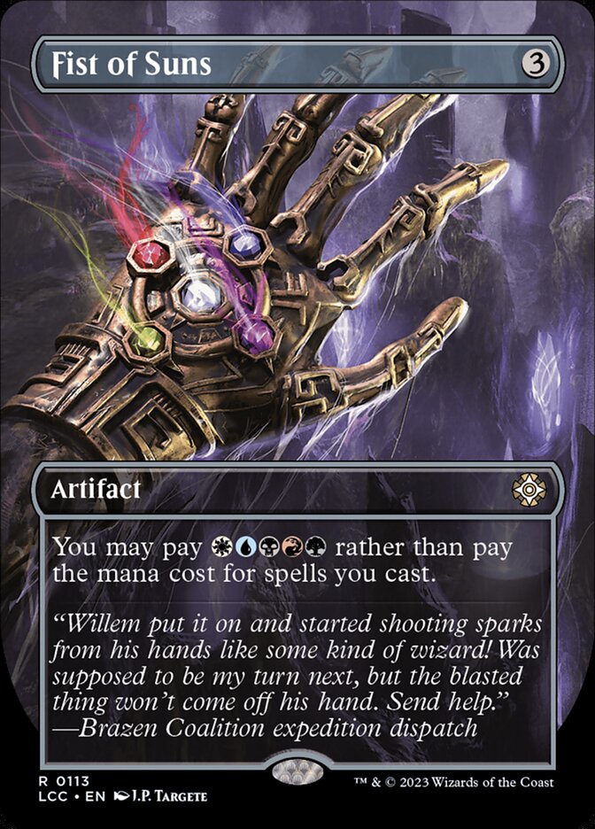 Fist of Suns, The Lost Caverns of Ixalan Commander · 0113