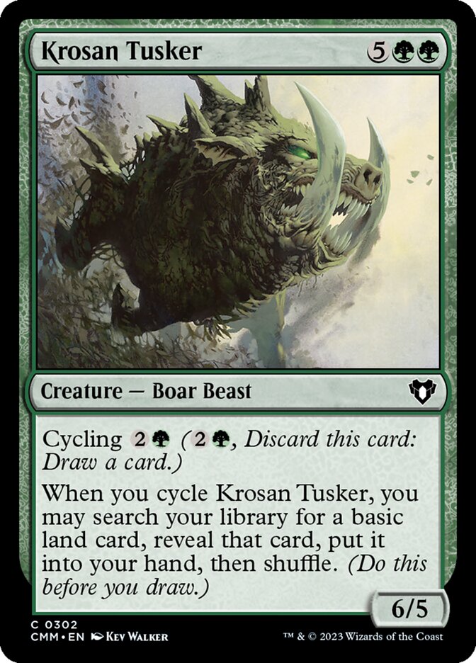 Krosan Tusker, Commander Masters · 0302