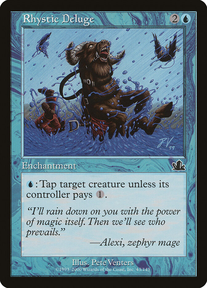 Rhystic Deluge, Prophecy · 43/143