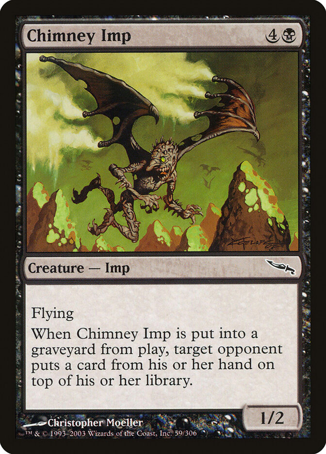 Chimney Imp, Mirrodin · 59/306