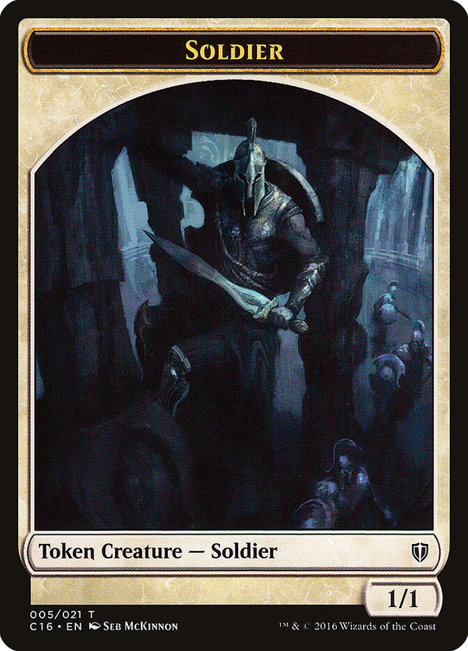 Soldier, Commander 2016 Tokens · 005