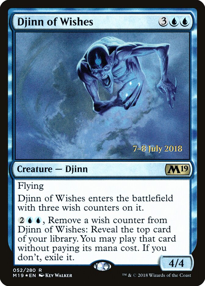 Djinn of Wishes, Core Set 2019 Promos · 052/280