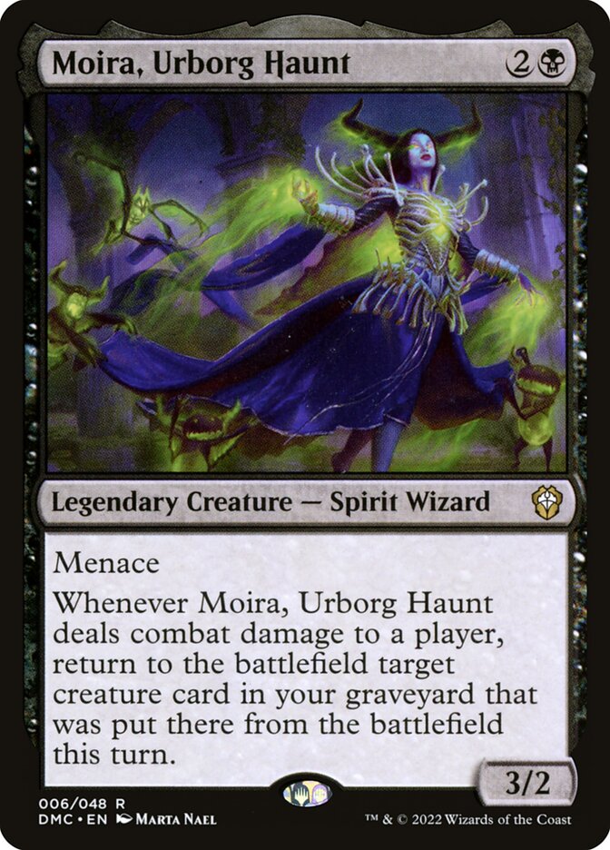 Moira, Urborg Haunt, Dominaria United Commander · 006/050