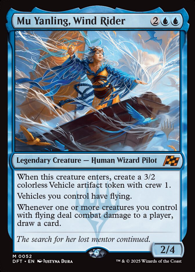 Mu Yanling, Wind Rider, Aetherdrift Promos · 0052