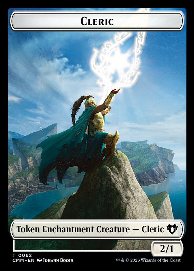 Cleric, Commander Masters Tokens · 0062