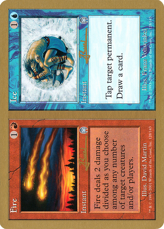 Fire // Ice, World Championship Decks 2001 · ar128