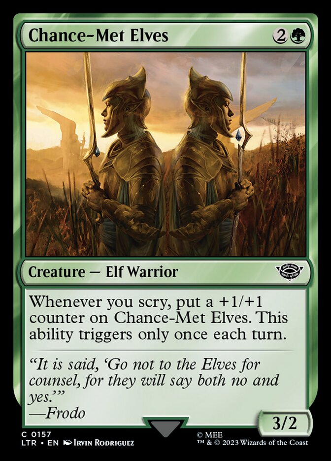 Chance-Met Elves, The Lord of the Rings: Tales of Middle-earth · 0157