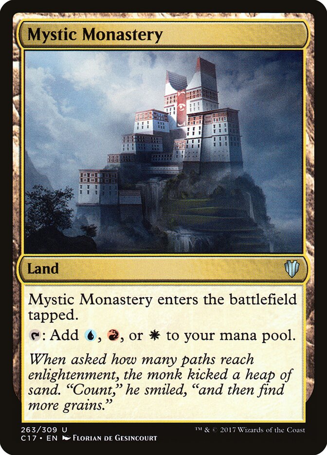 Mystic Monastery, Commander 2017 · 263/309