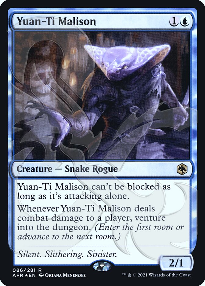 Yuan-Ti Malison, Adventures in the Forgotten Realms Promos · 86a