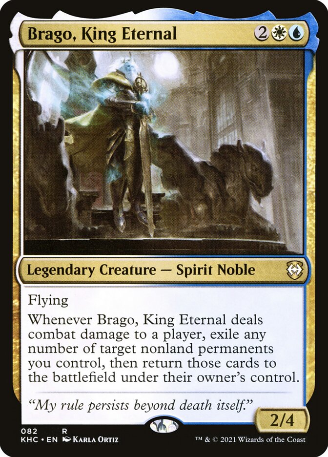 Brago, King Eternal, Kaldheim Commander · 082