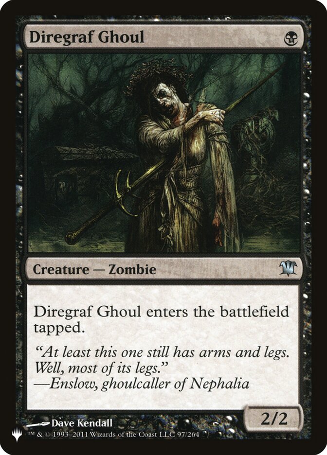 Diregraf Ghoul, The List · isd-97