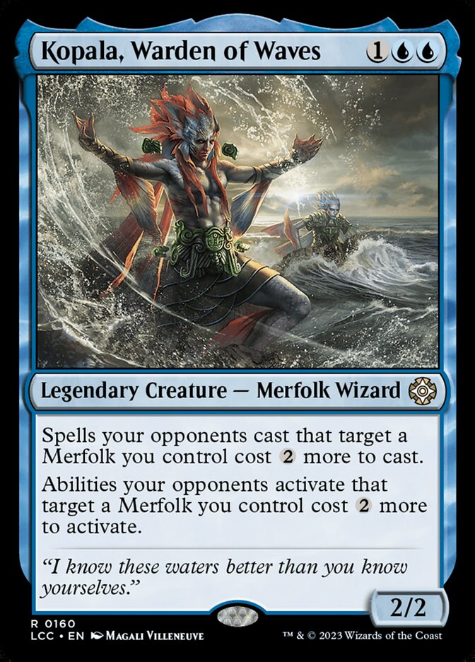 Kopala, Warden of Waves, The Lost Caverns of Ixalan Commander · 0160