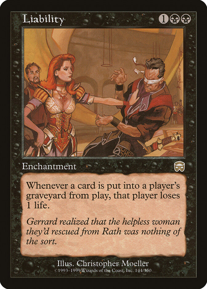 Liability, Mercadian Masques · 144/350