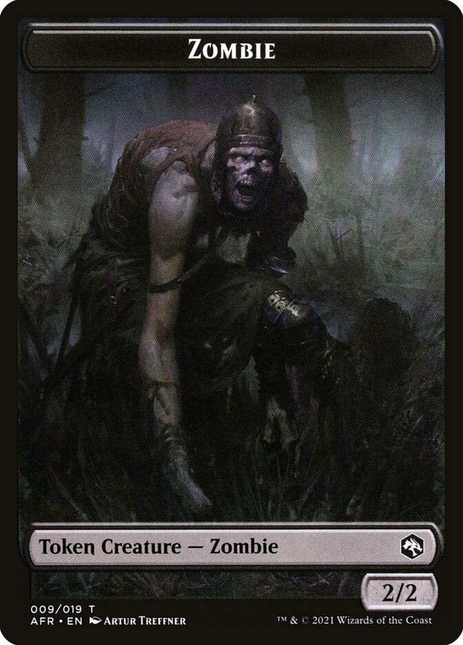 Zombie, Adventures in the Forgotten Realms Tokens · 009