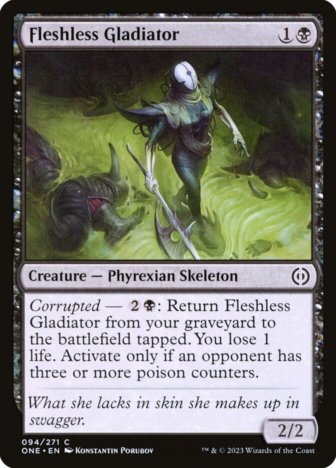 Fleshless Gladiator, Phyrexia: All Will Be One · 094/271