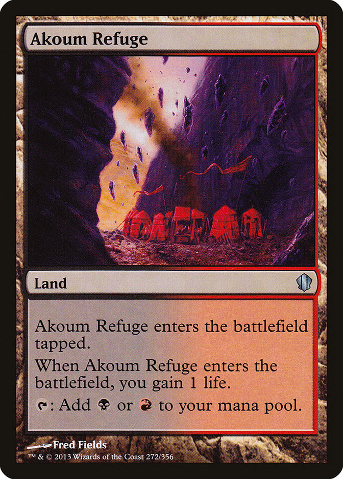 Akoum Refuge, Commander 2013 · 272/356