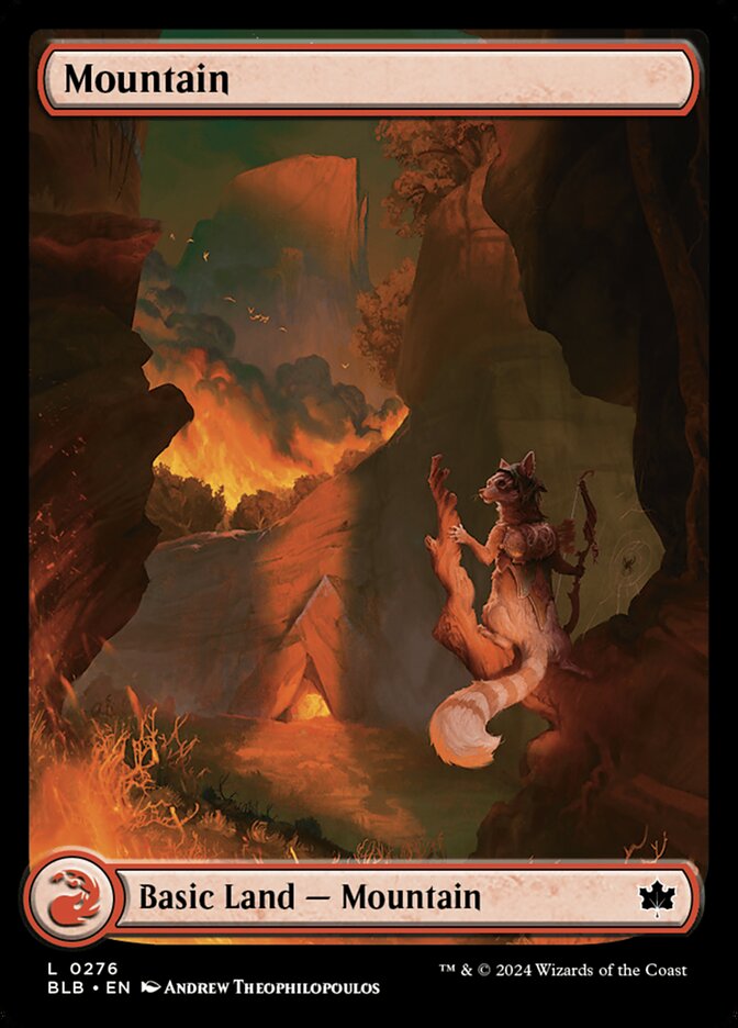 Mountain, Bloomburrow · 0276