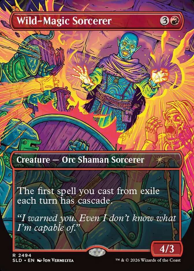 Wild-Magic Sorcerer, Secret Lair Drop · 2494