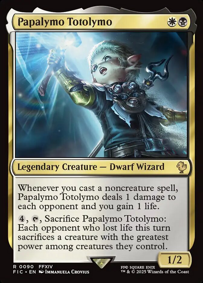 Papalymo Totolymo, Final Fantasy Commander · 0090