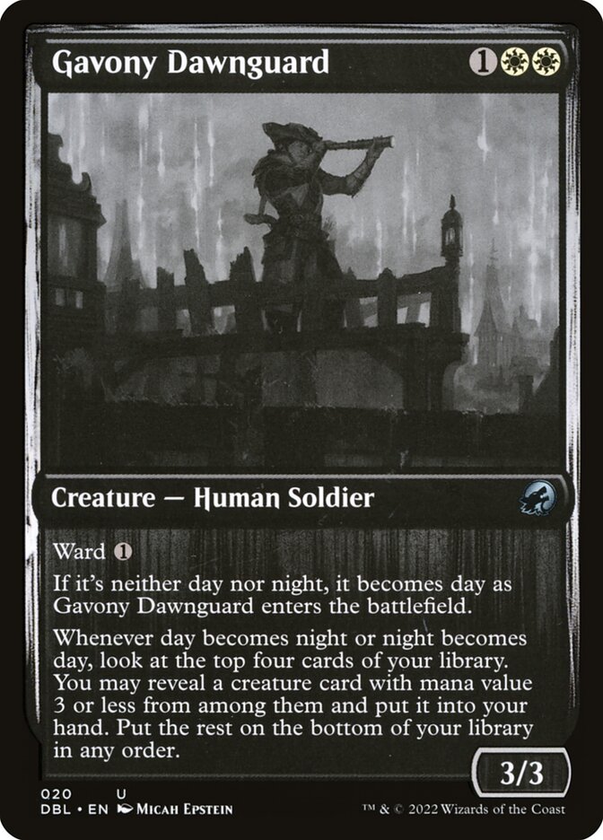 Gavony Dawnguard, Innistrad: Double Feature · 020/534