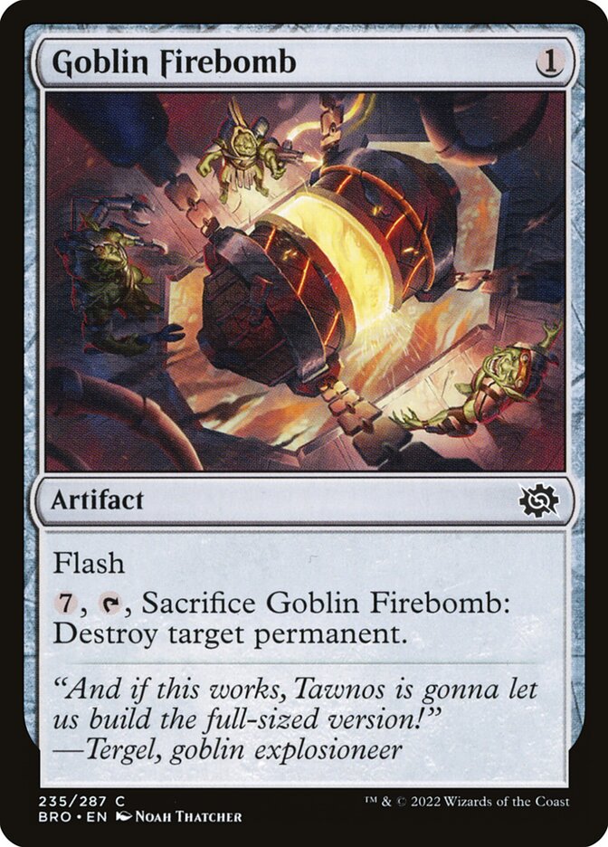 Goblin Firebomb, The Brothers' War · 235/287