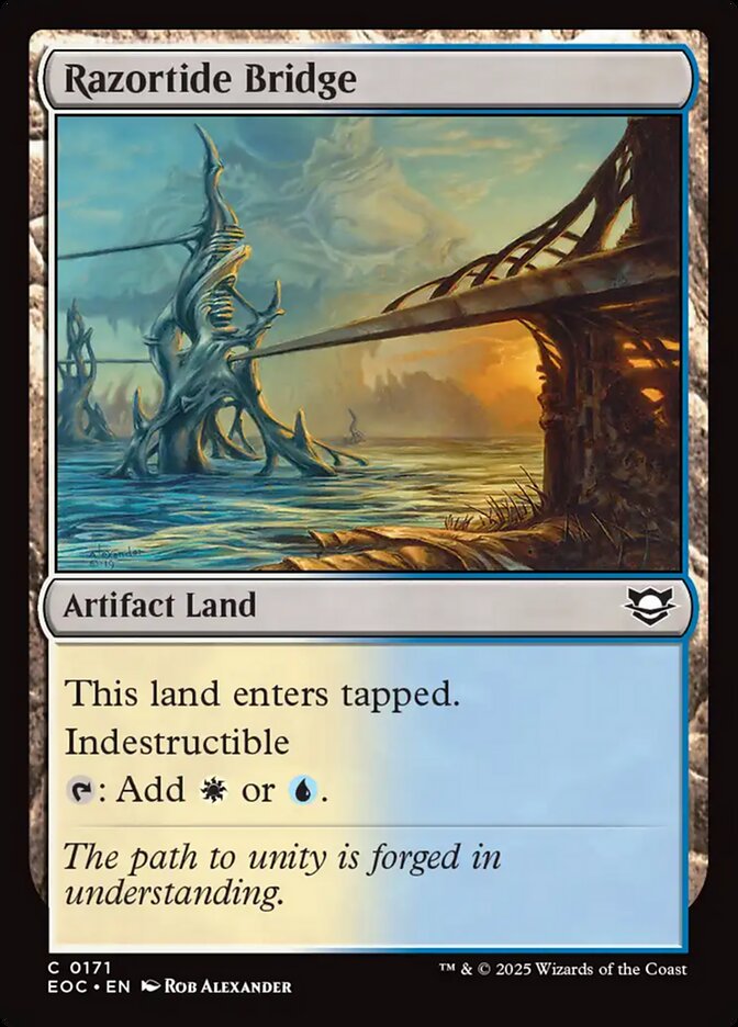 Razortide Bridge, Edge of Eternities Commander · 0171