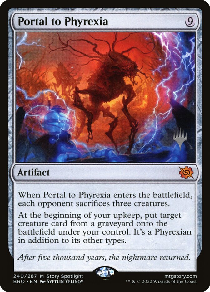 Portal to Phyrexia, The Brothers' War Promos · 240/287