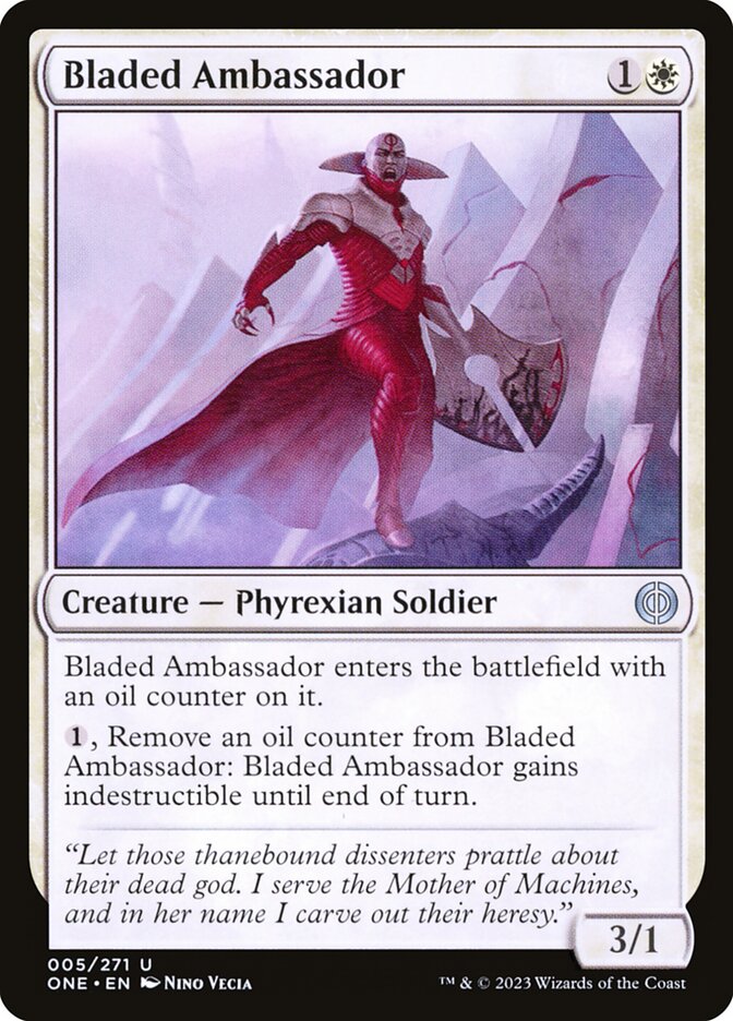 Bladed Ambassador, Phyrexia: All Will Be One · 005/271