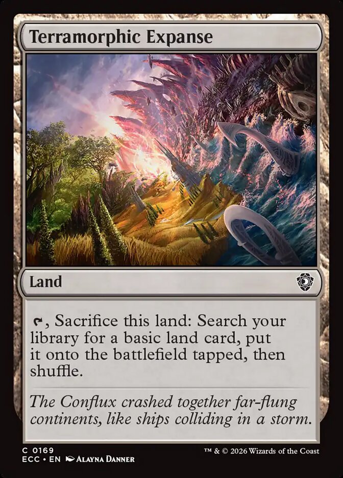 Terramorphic Expanse, Lorwyn Eclipsed Commander · 0169