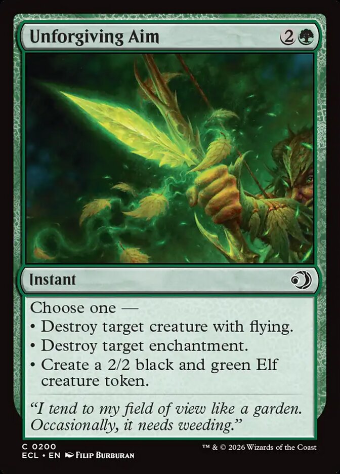 Unforgiving Aim, Lorwyn Eclipsed · 0200